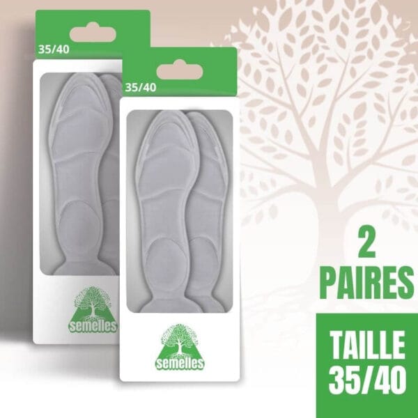 semelles confortables pour talons hauts